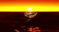 Ocean Waves Sunset LM08 Loop Animation HD Footage