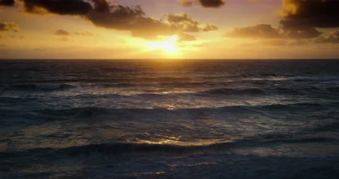 Ocean waves at sunset time, Australia Stock-Footage 150519597