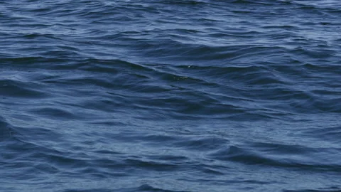 Ocean, Waves, Texture, Water, Blue, Lanscape, Travel, Tourism, 4K Stock Footage 140702339