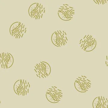 Ocean waves tidal power line seamless pattern Illustrazione stock