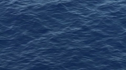 Ocean waves travelling Stock Footage 7904129