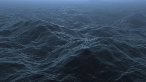 Ocean waves undulate and flow - HD Stock Footage Stock Footage 71010578