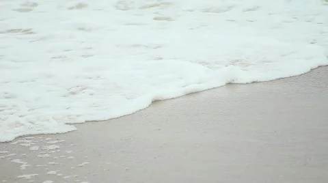 Ocean white wash 4 Stock Footage 759545