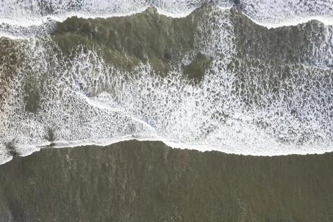 Ocean white wave texture background Stock Photos