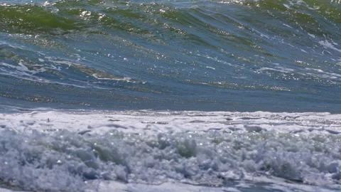 OCEAN WIND WAVES SLOW MO Stock Footage 250354149
