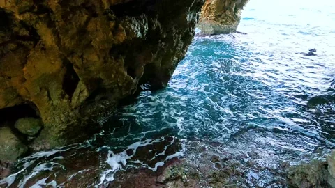 Oceancave in Spain 動画素材 162834869