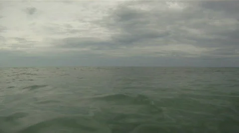 OceanCloudyDay04 스톡 동영상 771200