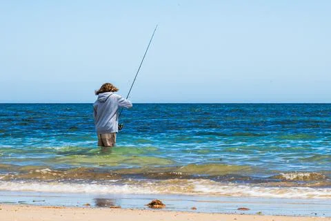 Oceanfront Calm Stock Photos