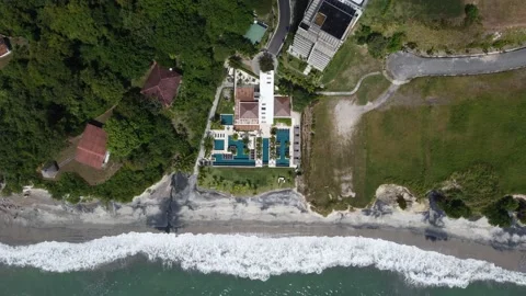 Oceanfront resort in Panama Video stock 167359566