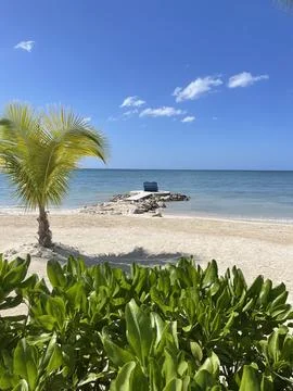 Oceanfront Romantic Chairs Stock Photos