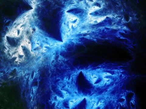 Oceanic flows Stockillustratie