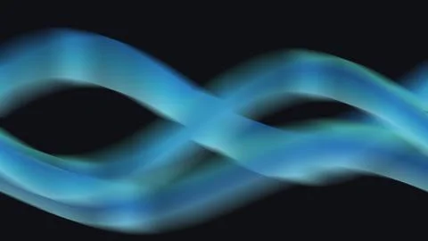 Oceanic fluidity in soft blue tones Stock Illustration
