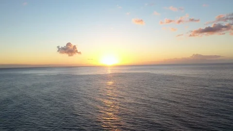Oceanic Sunset.mp4 Stock Footage 116773244