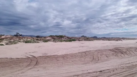 Oceano Dunes. Stock Footage 192710256