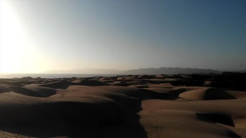 Oceano Sand Dunes sunset view Stock Footage 241362515