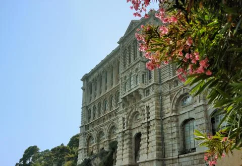 Oceanography museum in Monaco Stock Photos