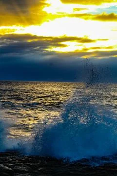 Ocean's Embrace Stock Photos