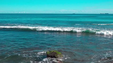 An ocean's view Stock Footage 282859832
