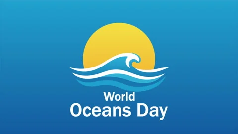 Oceans world day sunset wave Stock Footage 335837191