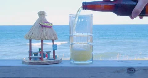 Oceanside Beer Video stock 163060454