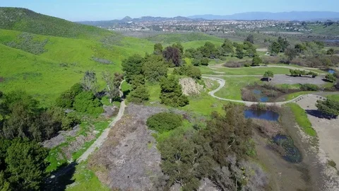 Oceanside Golf Course - Drone Video Video stock 84834045