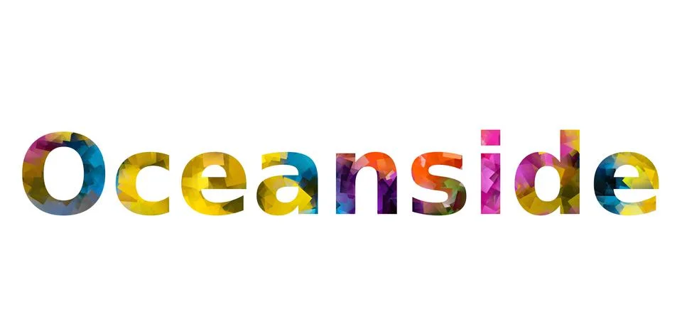 Oceanside Stock Illustration