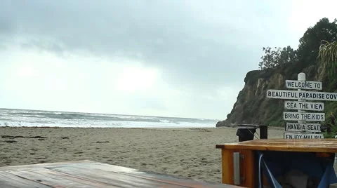 Oceanside Waves At Paradise Cove Stock-Footage 47461275