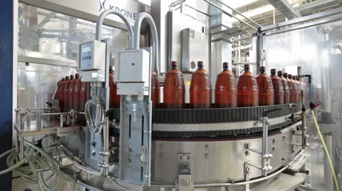 Ochakovo brewery Stock Footage 32151844