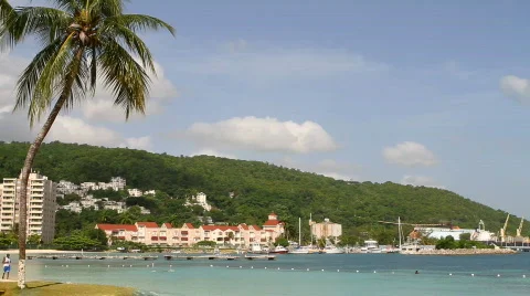Ocho Rios Bay Stock Footage 797010