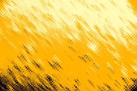 Ochre drips texture pattern as abstract background. Illustrazione stock