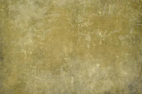 Ochre scraped wall Stock Illustration