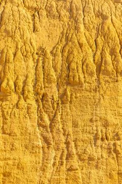 The ochres in Roussillon. Stock Photos