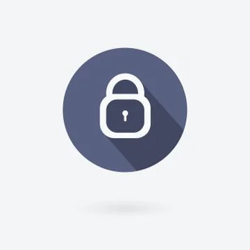 Ock icon. Flat design style modern vector illustration. Isolated on stylish c Stock Illustration