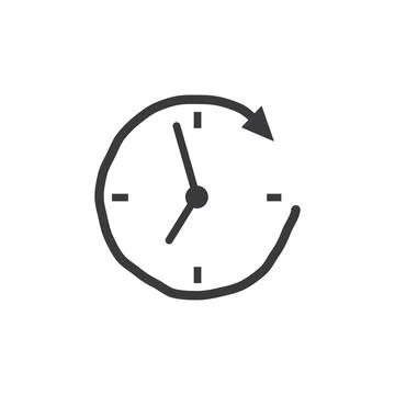 O'Clock icon Stock-Illustration