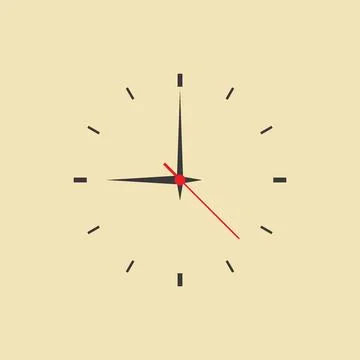 O'Clock icon Illustration