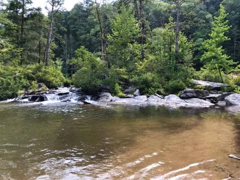 Ocoee River Wading Pool Foto stock