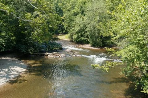 Oconaluftee River Stock Photos