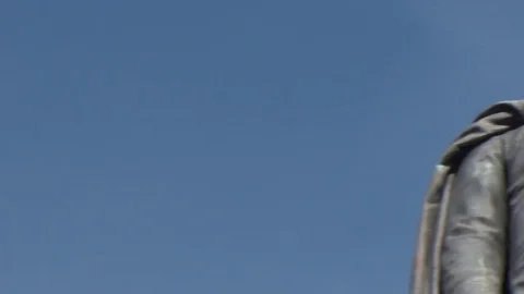 O'Connell Monument in Dublin, Ireland 스톡 동영상 80904189