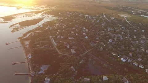Ocracoke Glow Stockbeeldmateriaal 128396242