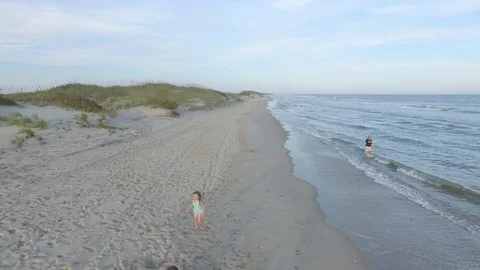 Ocracoke Sandcastle #3 Stockbeeldmateriaal 128327976