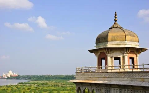 Octagonal tower Stock Photos