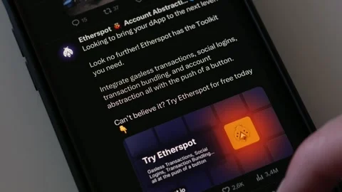 OCTOBER 31, 2023: Using the X App, Twitter, on an iPhone Stock Footage 254489874
