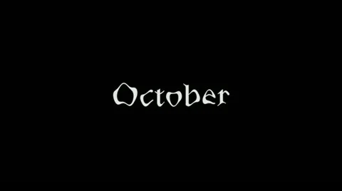 October Stock Footage 11133923