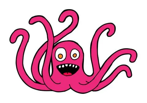 Octopus Illustrazione stock