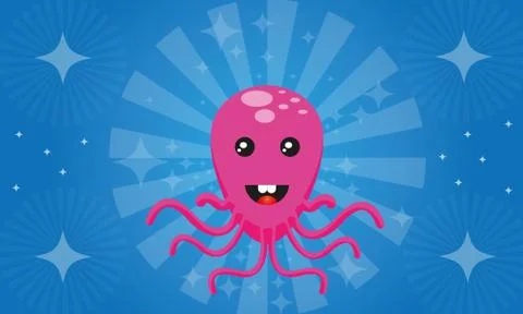 Octopus Stock Illustration