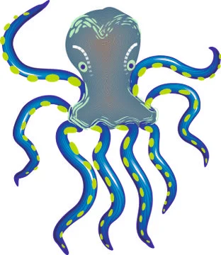 Octopus Stock Illustration