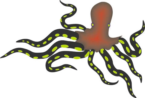 Octopus Stock Illustration