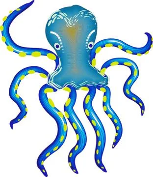Octopus Stock Illustration