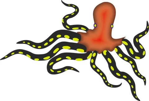 Octopus Stock Illustration
