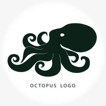 Octopus logo Stock Illustration
